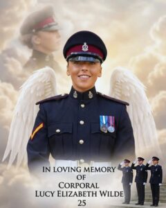 Corporal Lucy Elizabeth Wilde Warminster Garrison-Death